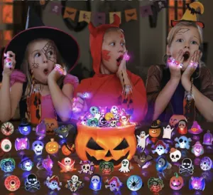 Halloween Party Favors 50Pcs Trick or Treats Halloween Toys for Kids
