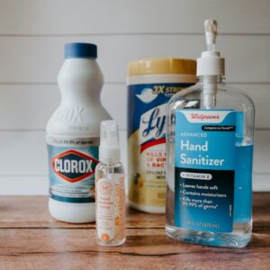 Cleaning supplies starter kit