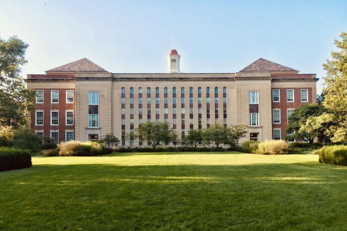 University campus building
